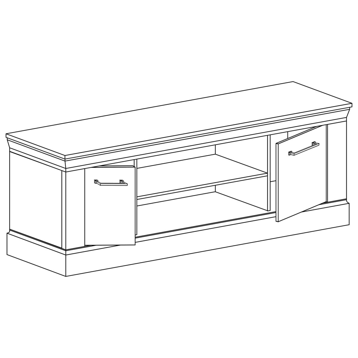 Szafka RTV Antica A-15