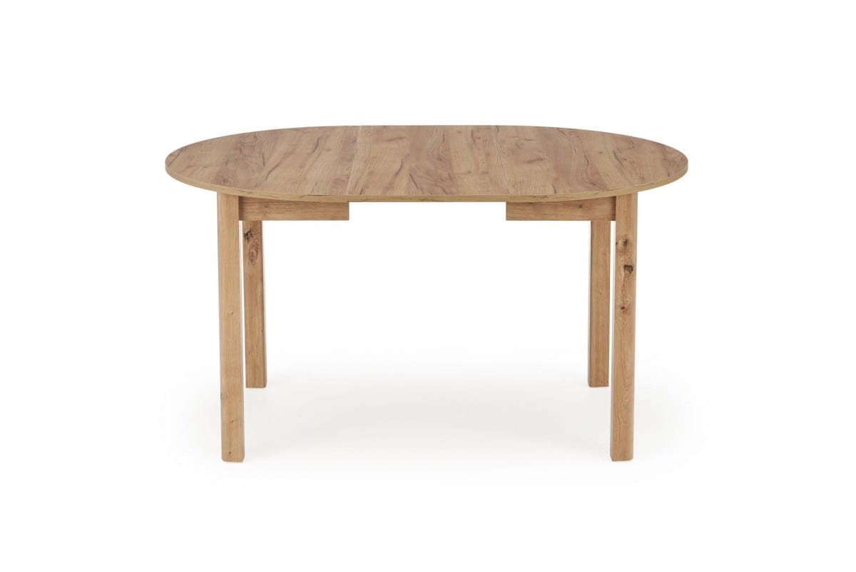 RINGO stół kolor blat dąb craft, nogi - dąb craft (102-142x102x76 cm) (2p=1szt)