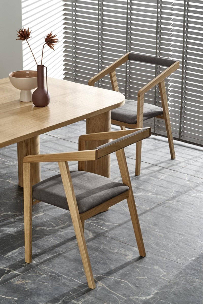 ELEFANTE PROSTOKĄT stół rozkładany 160-240/100 dąb naturalny (2p=1szt)