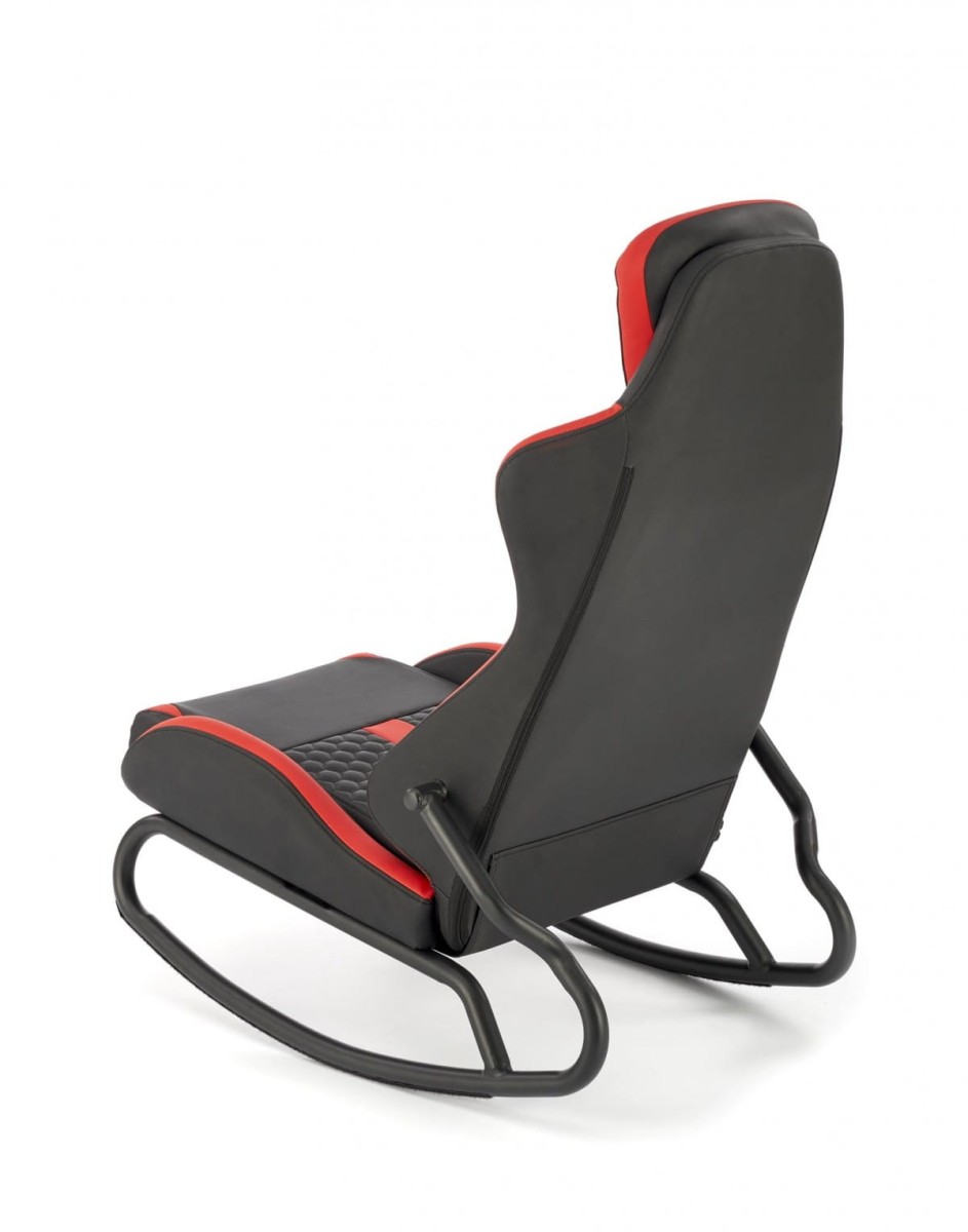 GAMER fotel czarny/czerwony (1p=1szt)