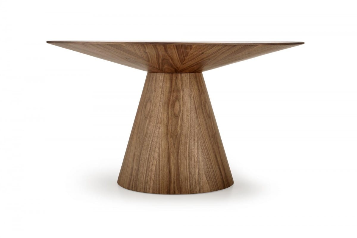 HENDERSON stół okrągły, orzechowy (2p=1szt)