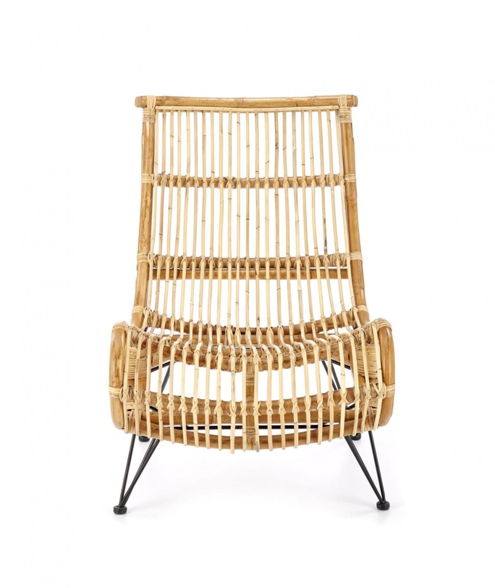 MELODY fotel wypoczynkowy, rattan naturalny (2p=1szt)