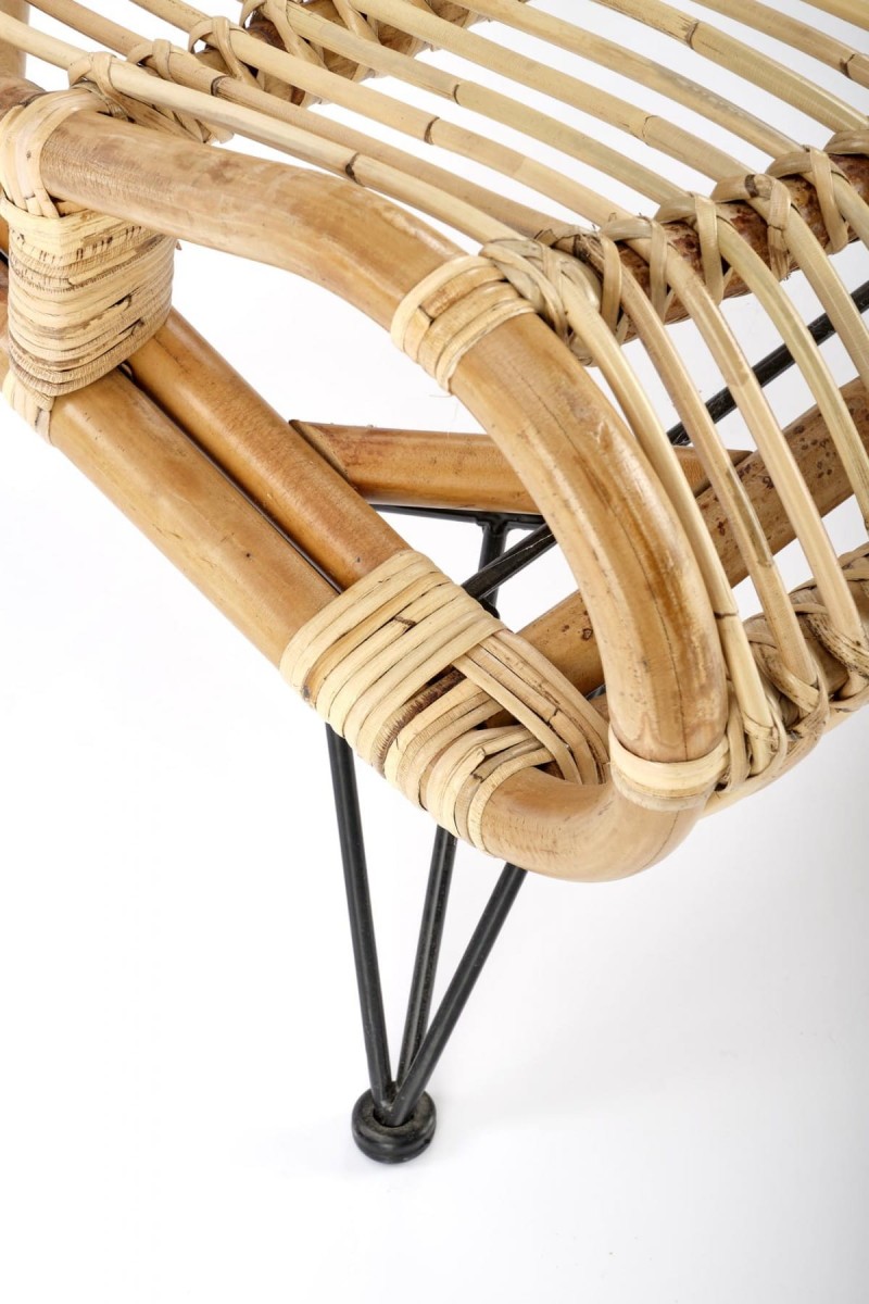 MELODY fotel wypoczynkowy, rattan naturalny (2p=1szt)