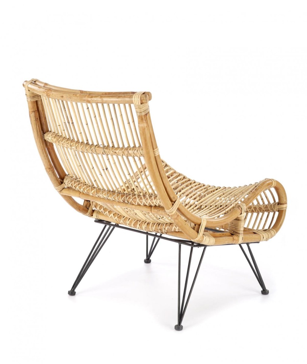 MELODY fotel wypoczynkowy, rattan naturalny (2p=1szt)