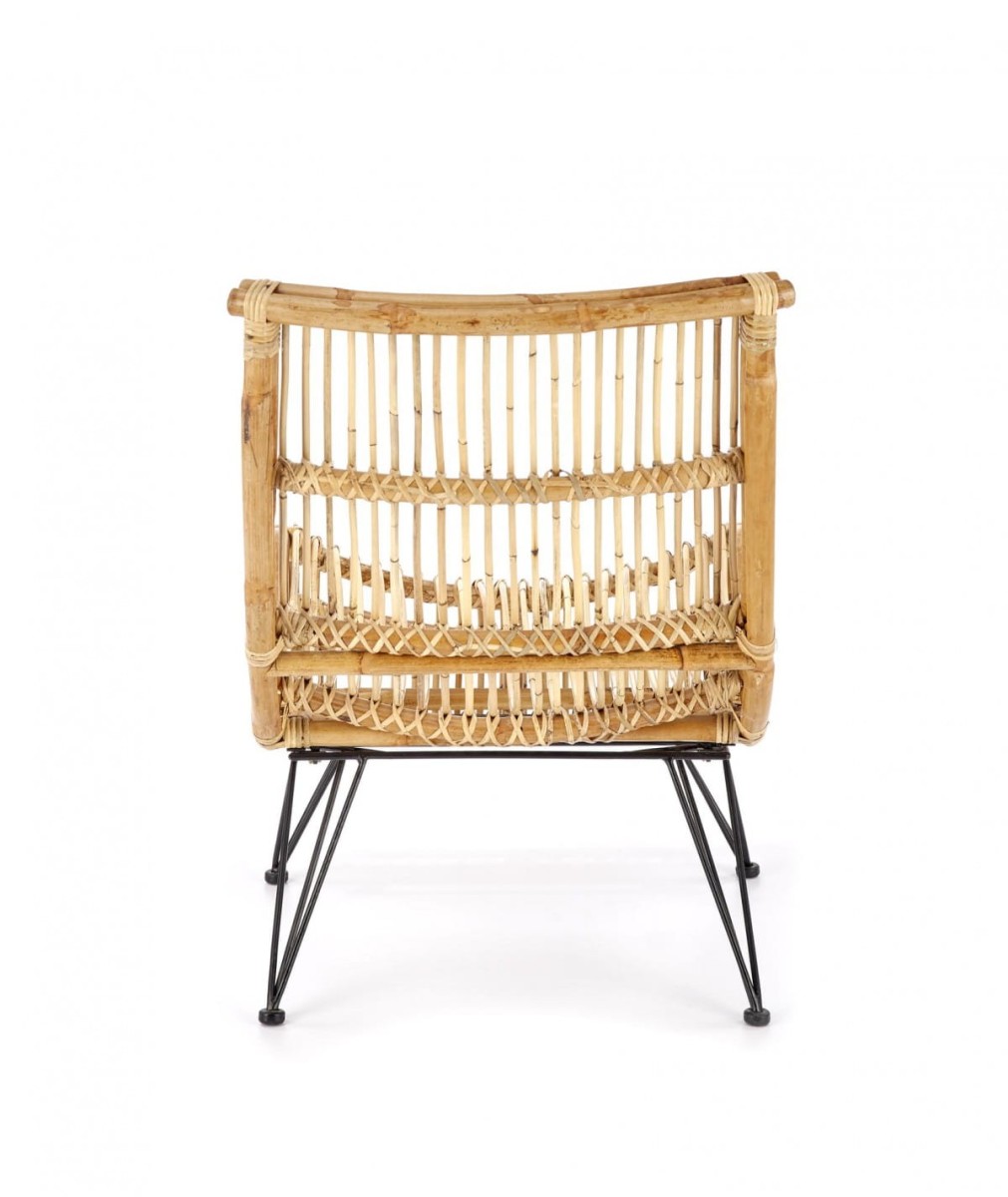 MELODY fotel wypoczynkowy, rattan naturalny (2p=1szt)