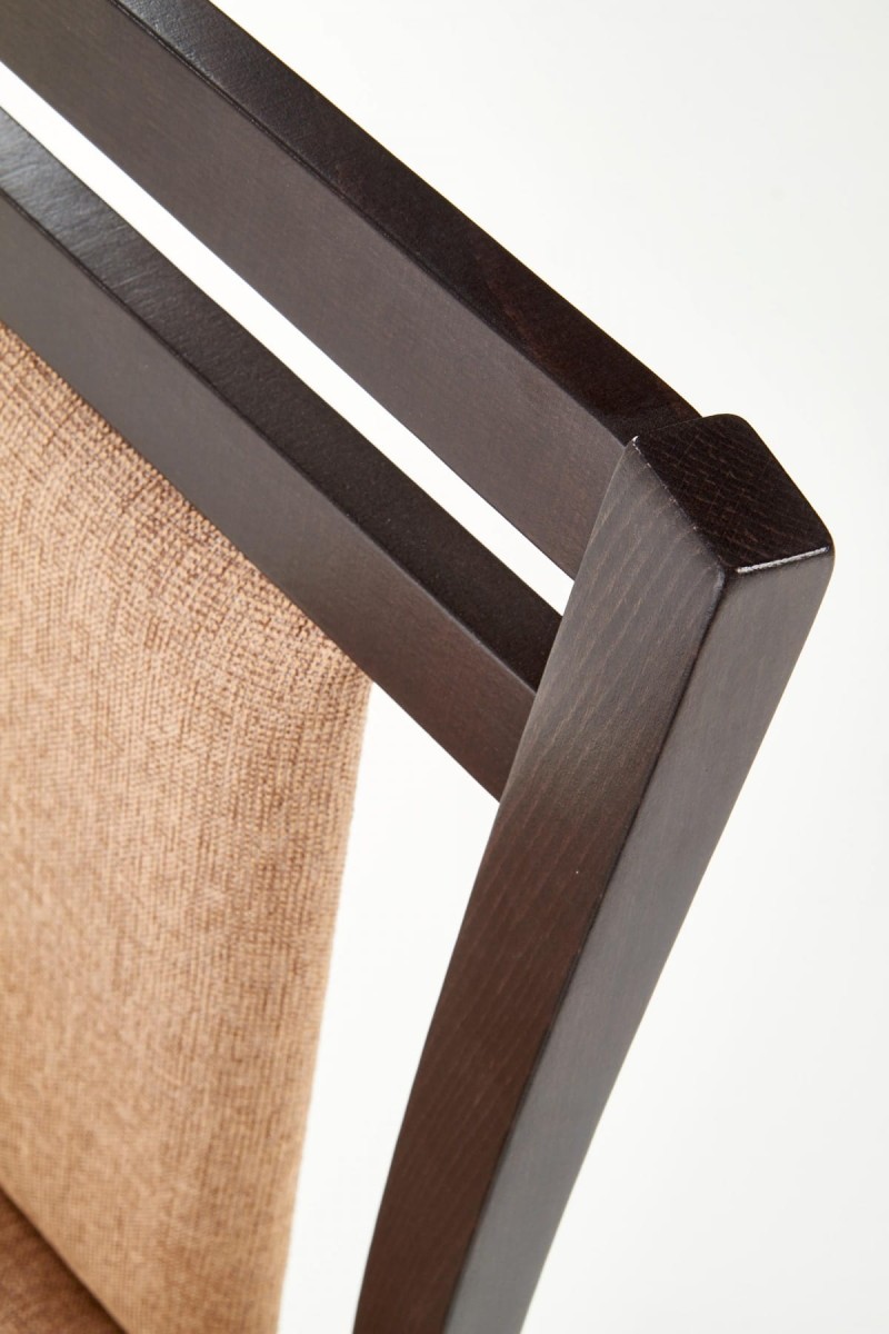 HUBERT8 krzesło wenge / tap: Lars 07 (1p=2szt)