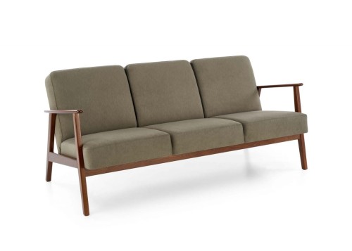 MILANO 3S sofa - oliwkowy tap. Castel 39 (1p=1szt)