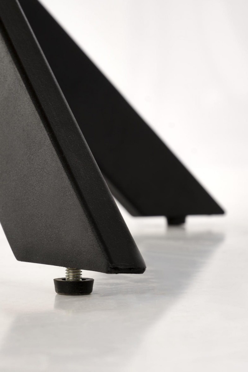 EDGAR stół, blat - dąb złoty, nogi - czarny (2p=1szt)