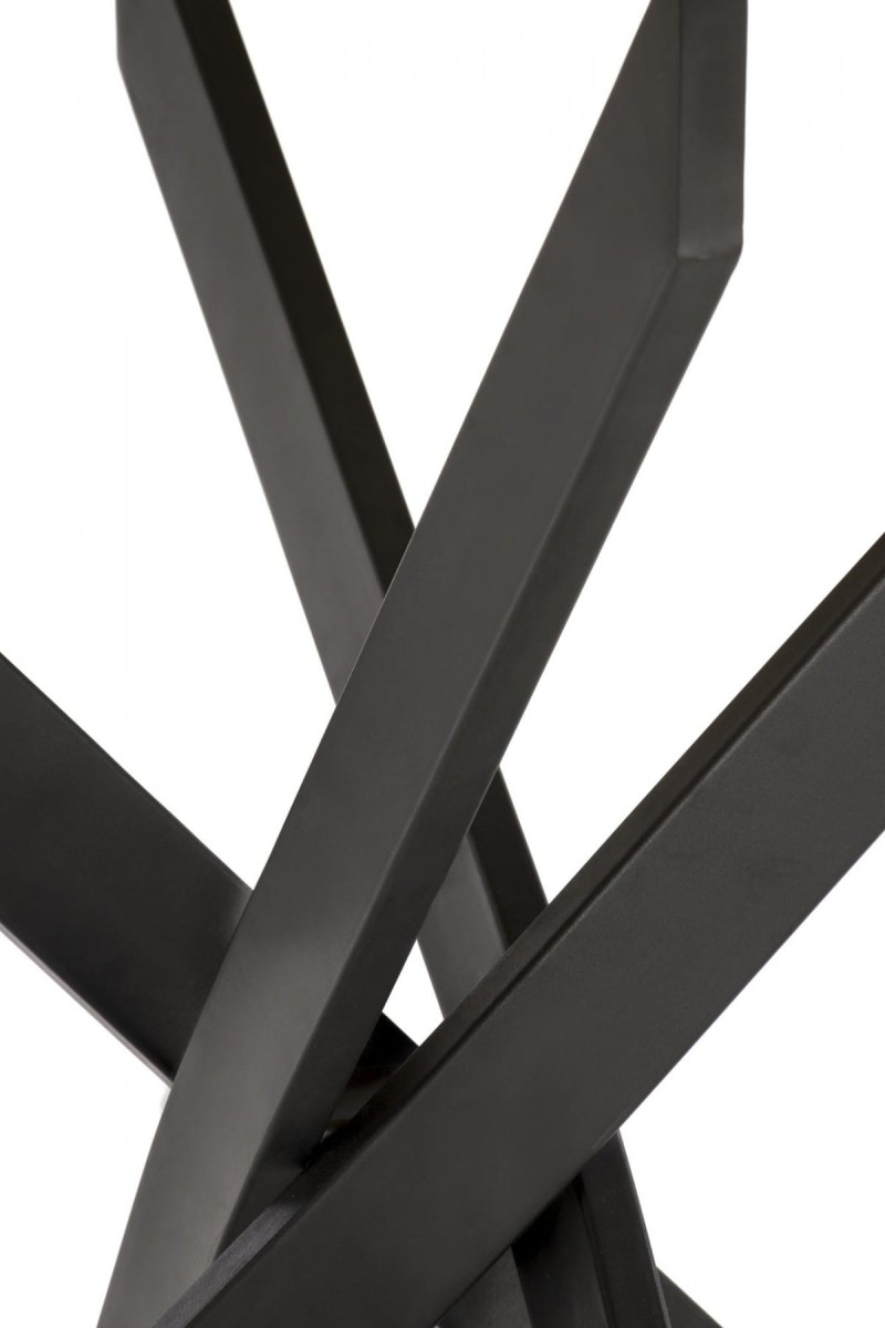 EDGAR stół, blat - dąb złoty, nogi - czarny (2p=1szt)