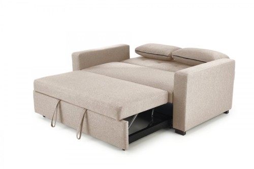 PAULINIO sofa rozkładana, beżowy (2p=1szt)