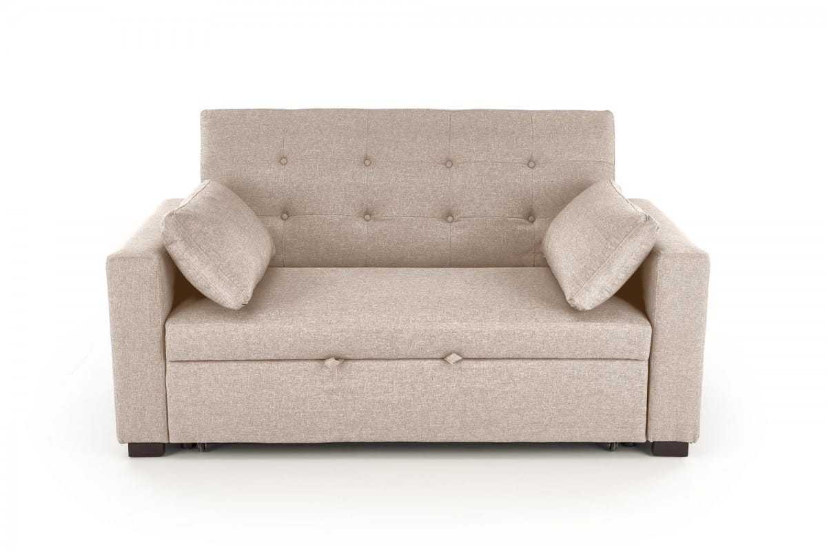 PAULINIO sofa rozkładana, beżowy (2p=1szt)