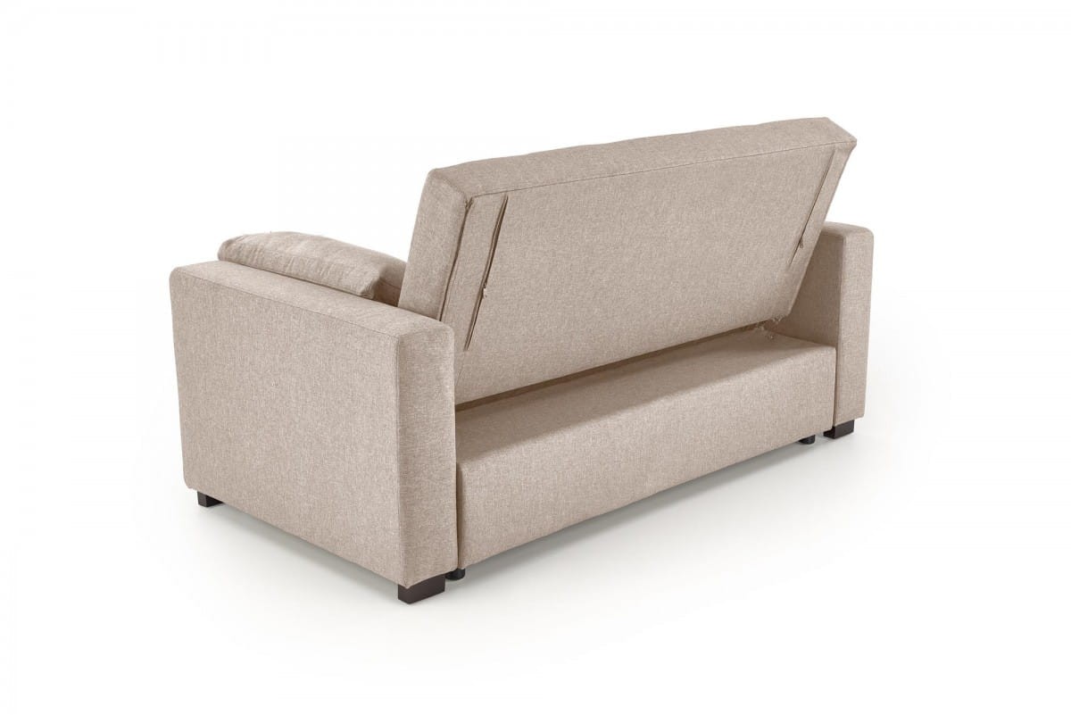 PAULINIO sofa rozkładana, beżowy (2p=1szt)