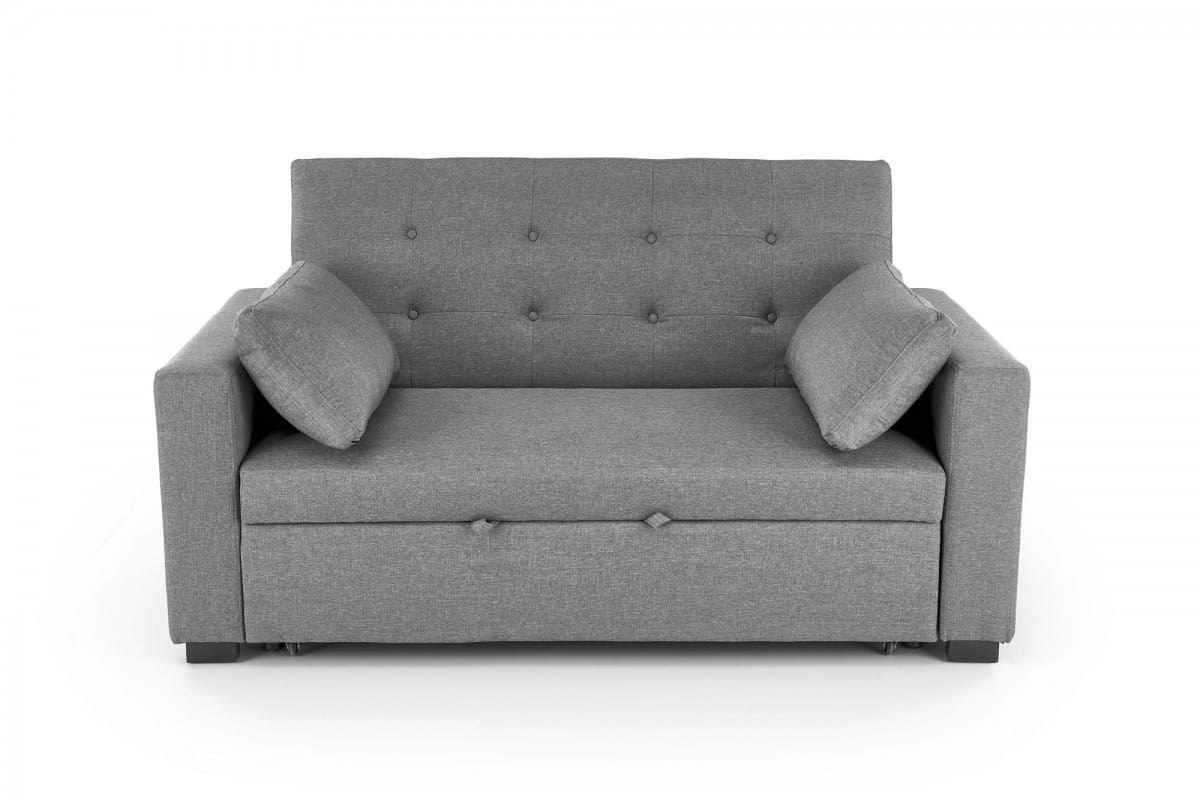 PAULINIO sofa rozkładana, popielaty (2p=1szt)