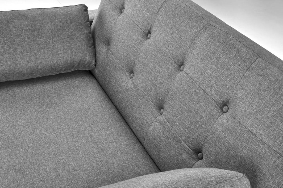 PAULINIO sofa rozkładana, popielaty (2p=1szt)