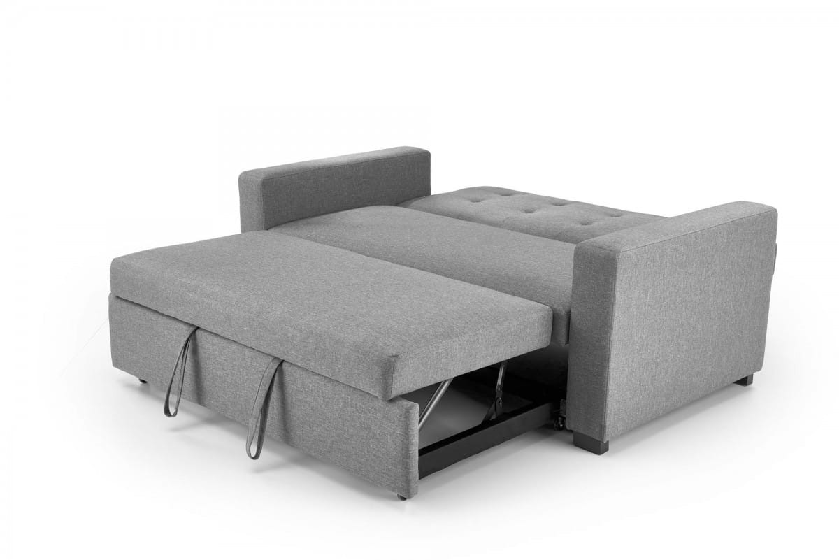 PAULINIO sofa rozkładana, popielaty (2p=1szt)