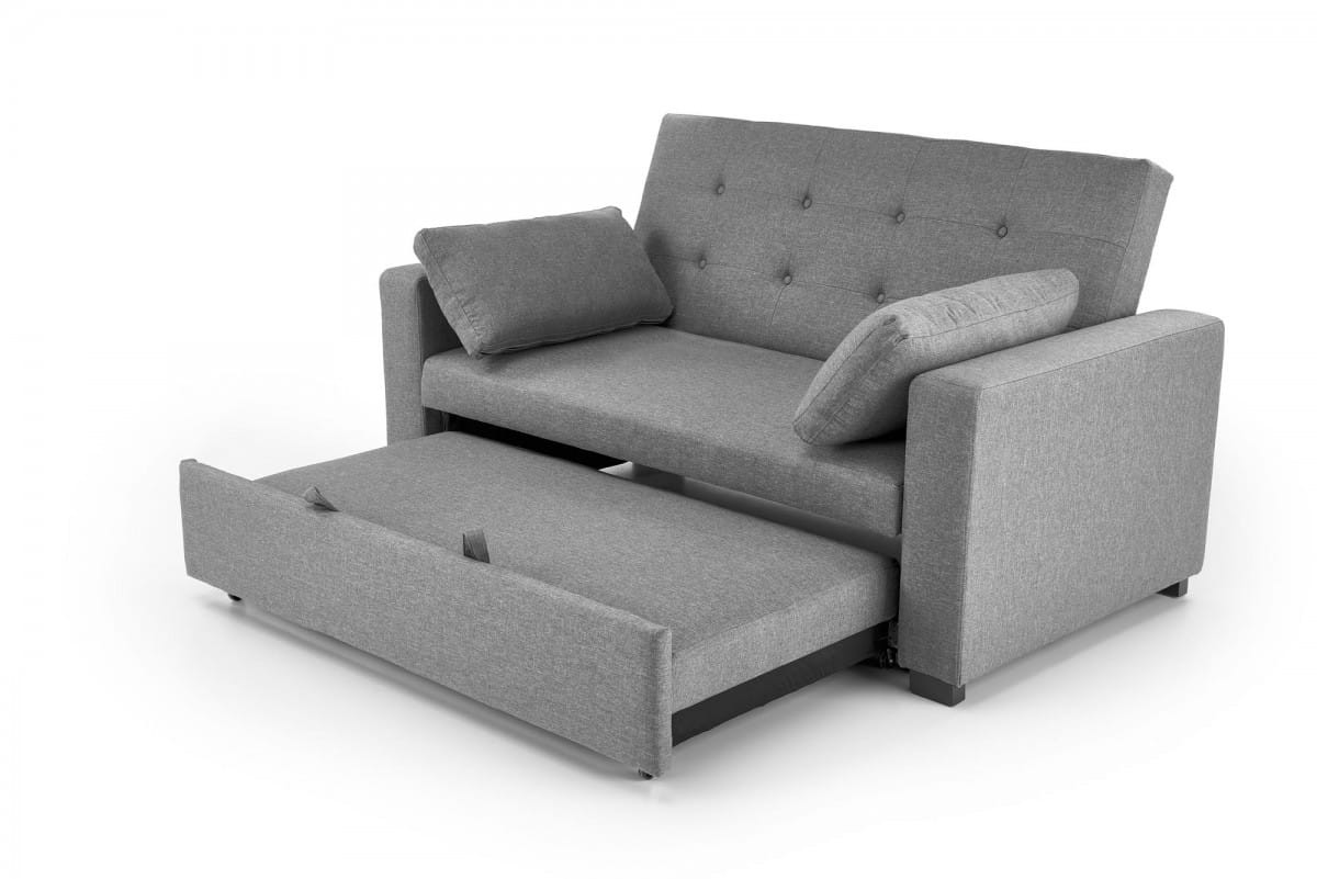 PAULINIO sofa rozkładana, popielaty (2p=1szt)