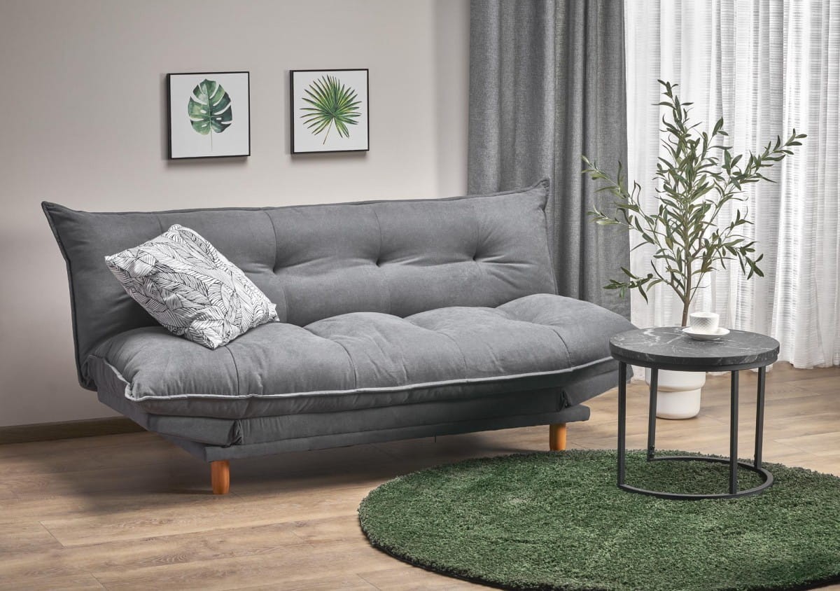 PILLOW sofa rozkładana, popielaty (1p=1szt)