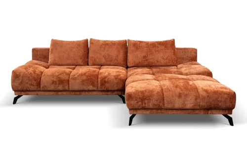 Narożnik Felipe [Benix] z funkcją spania i pojemnikiem na pościel