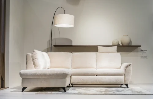 Narożnik Geneva [Benix] z funkcją spania i pojemnikiem na pościel