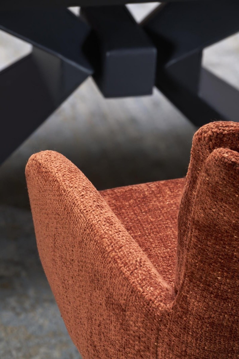 LUCIANO stół rozkładany, blat: niebieski marmur (2p=1szt)