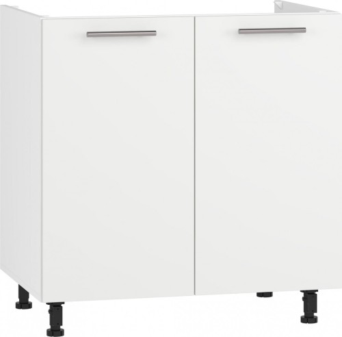 VENTO DK-80/82 szafka zlewozmywakowa front: biały mat (1p=1szt)