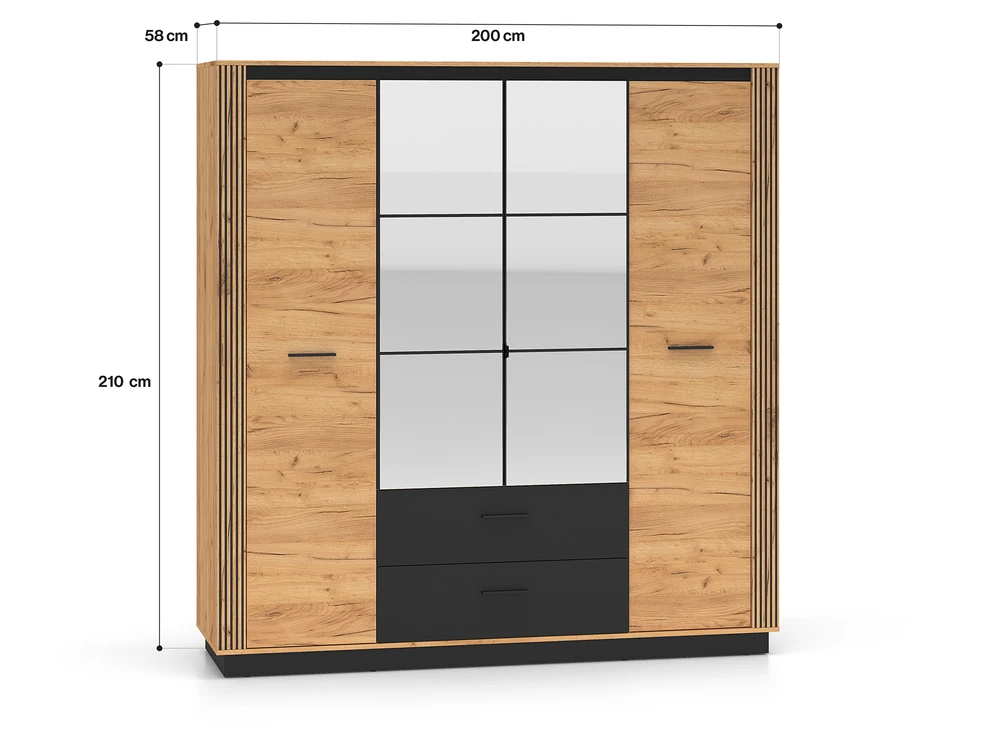 Szafa czterodrzwiowa Urso 01
