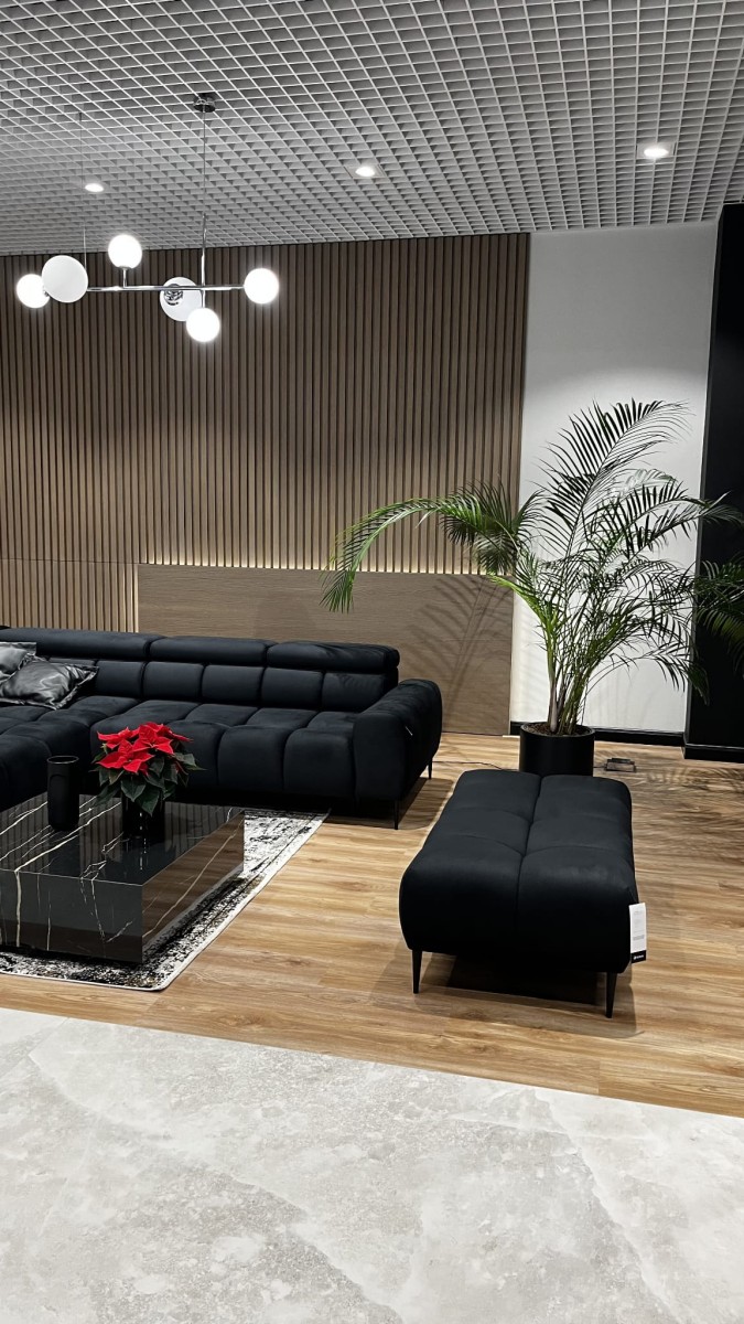 Narożnik Plaza L + pufa Plaza [WERSAL]