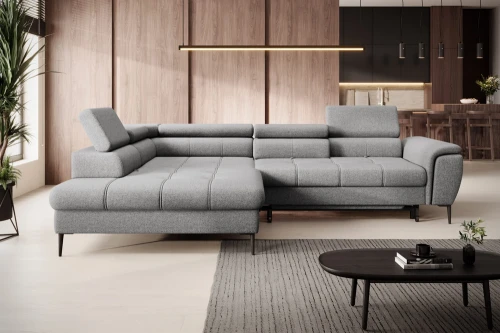 Narożnik Denver L [WERSAL] z funkcja spania i pojemnikiem na pościel