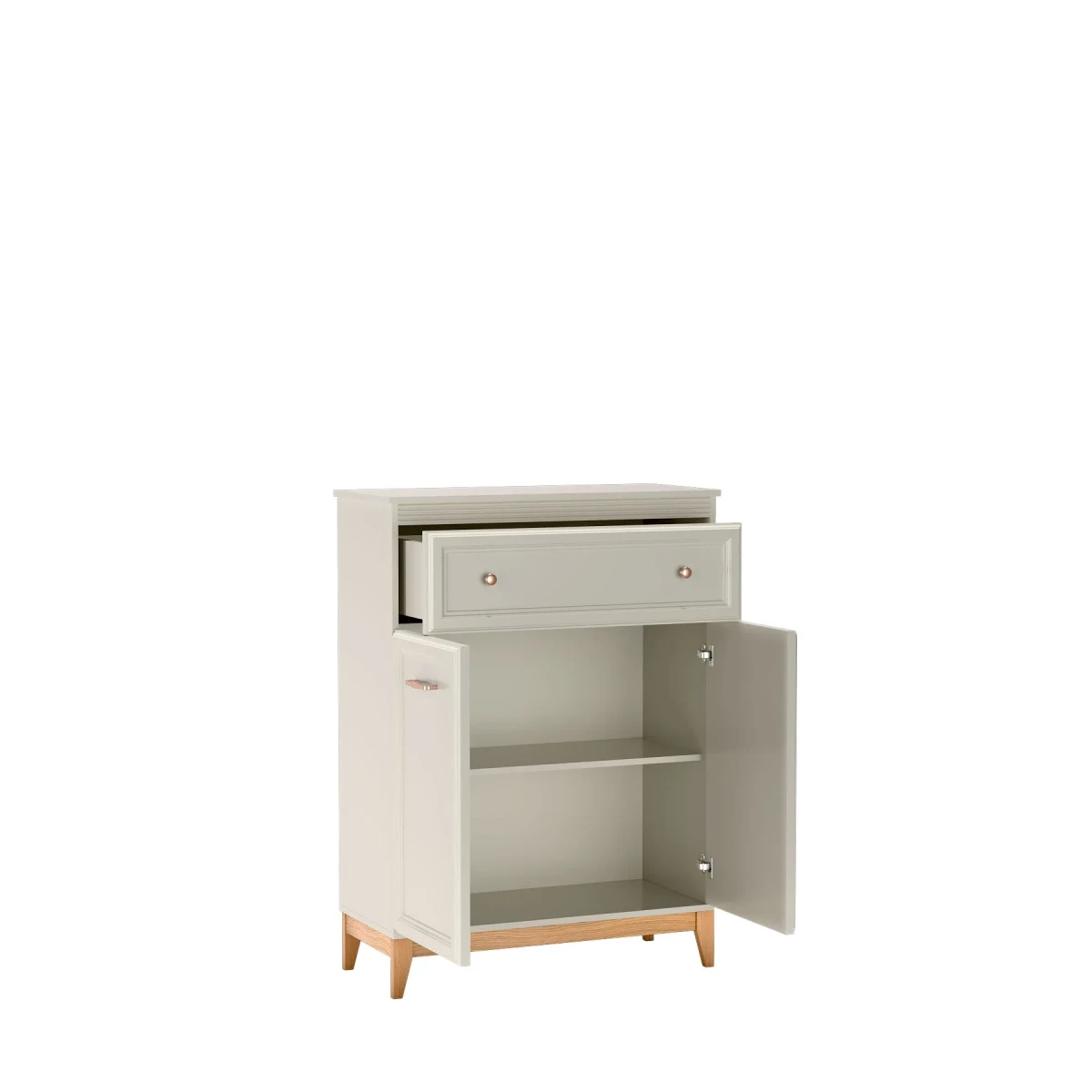 Komoda dwudrzwiowa z szufladą Windsor W-4