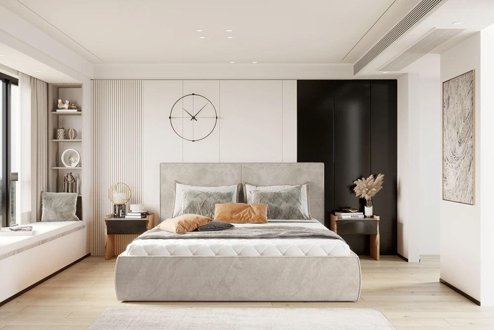 Łóżko tapicerowane Nicole