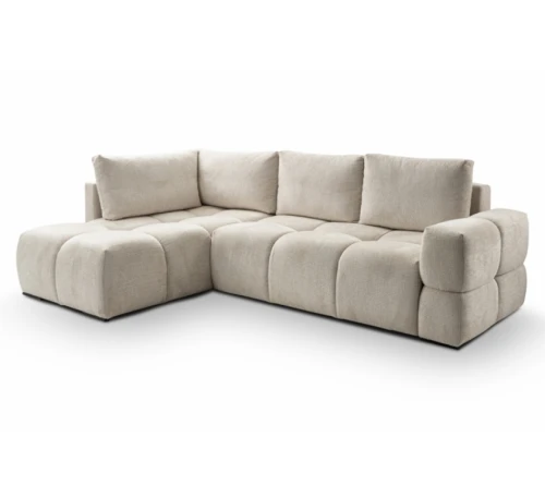 Narożnik Taremi [Benix] z funkcją spania i pojemnikiem na pościel