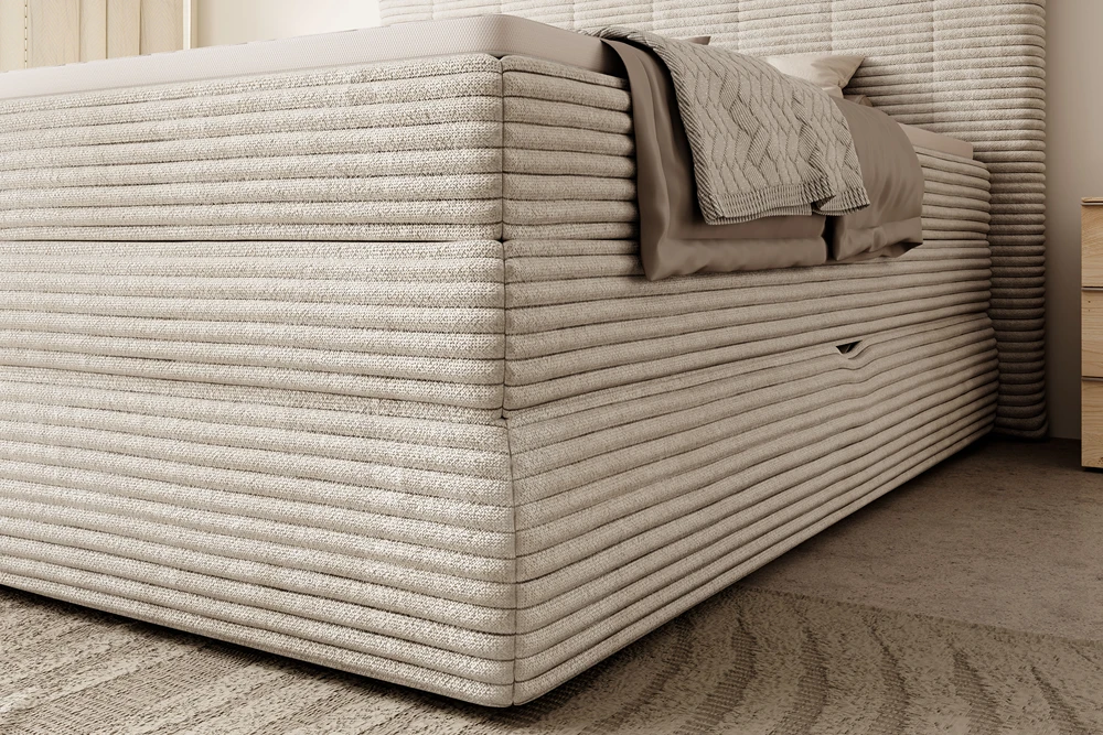 Łóżko kontynentalne Amber