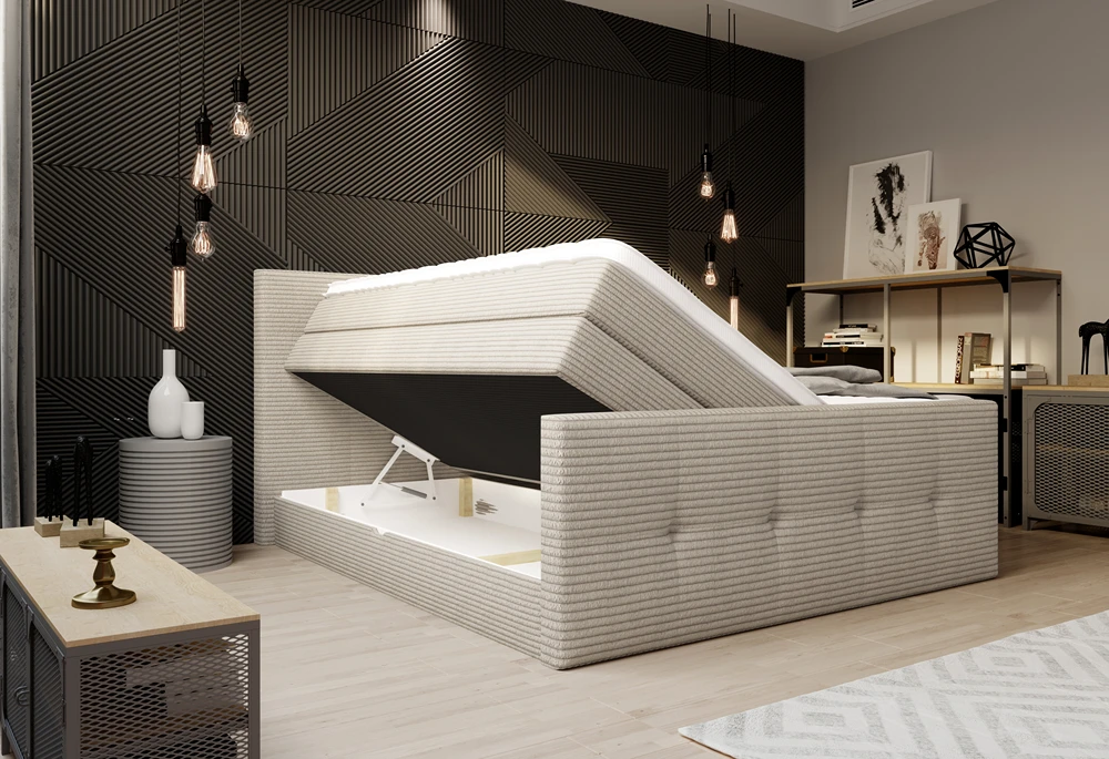 Łóżko kontynentalne Medino