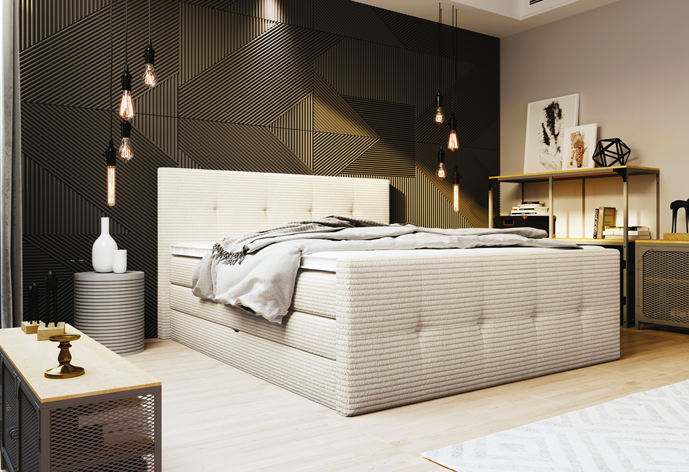 Łóżko kontynentalne Medino