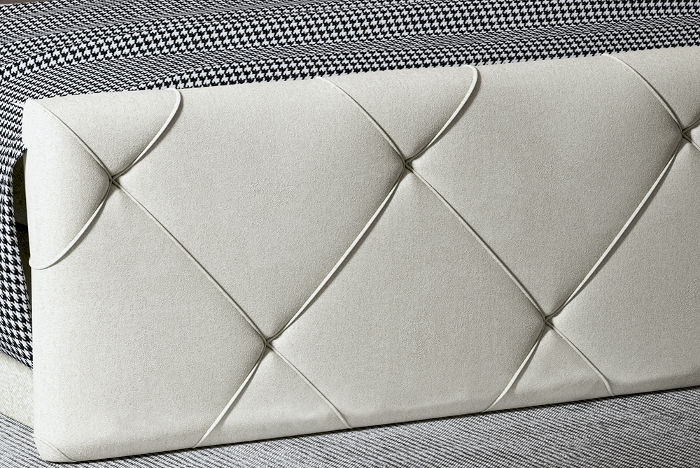 Łóżko kontynentalne Mossa