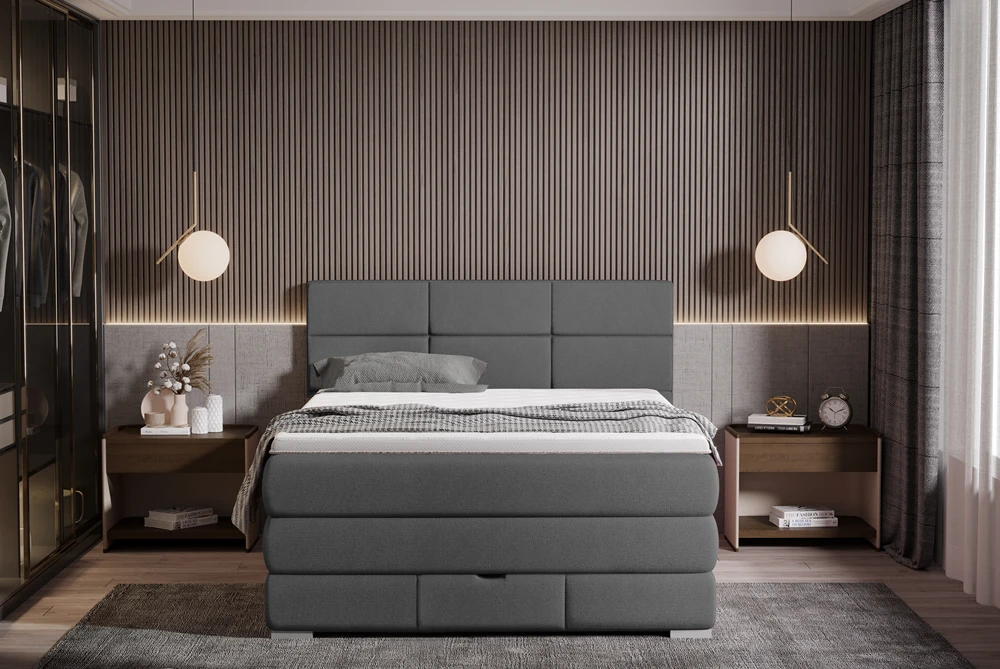 Łóżko kontynentalne Rita