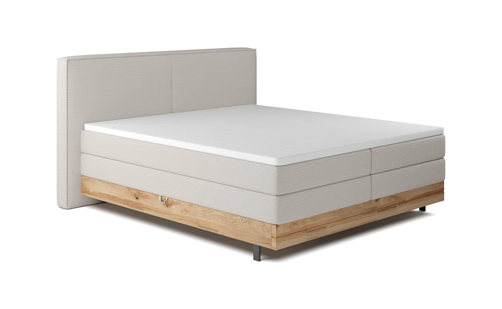 Łóżko dębowe Nebia