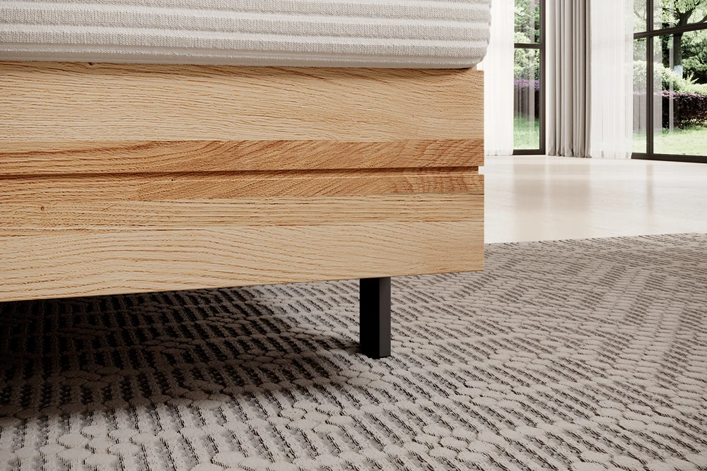 Łóżko dębowe Nebia