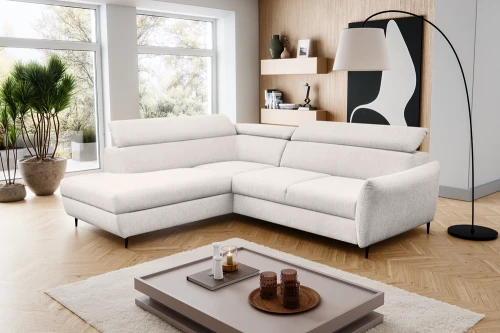 Narożnik Othello [Benix] z funkcją spania i pojemnikiem na pościel