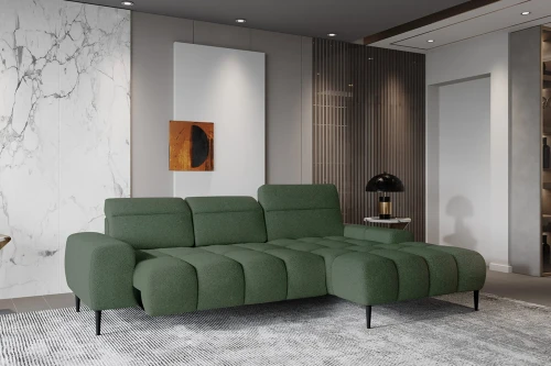 Narożnik Giano S [WERSAL] z funkcją relax i elektrycznie regulowanym siedziskiem