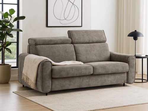 Sofa Perotti 180 [MARS] z funkcją spania i pojemnikiem na pościel
