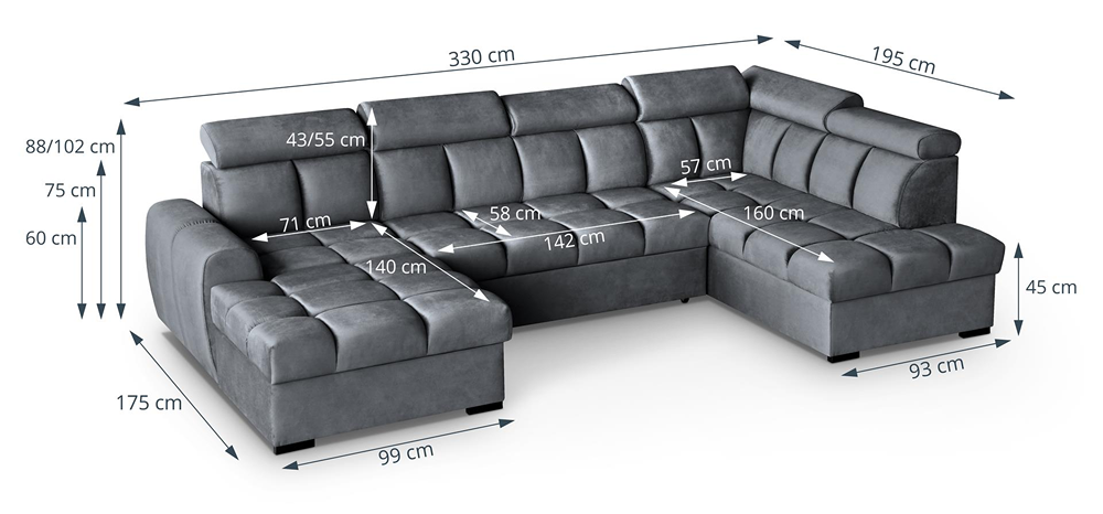 Gomez bluvel14 wymiary