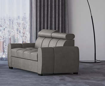 Sofa Gomez [MARS] dwuosobowa z pojemnikiem na pościel