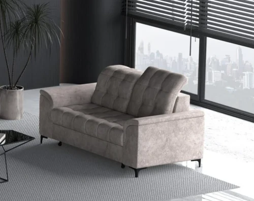Sofa Snap [MARS] dwuosobowa z pojemnikiem na pościel