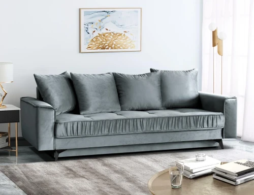 Sofa Monaco [MARS] z funkcją spania i pojemnikiem na pościel