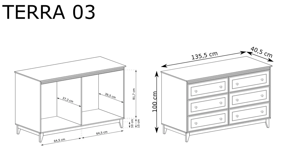 Komoda Terra TA-2