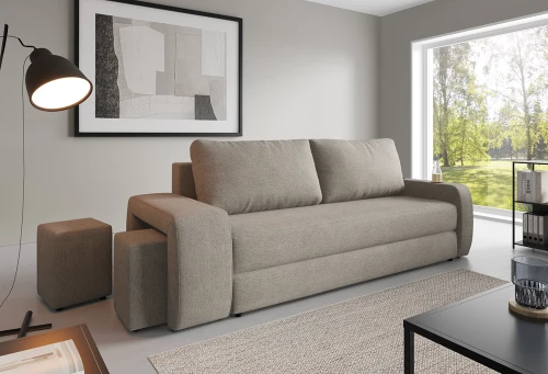 Sofa Enes [LINNEO] z funkcją spania i pojemnikiem na pościel - wysyłka w 7 dni roboczych
