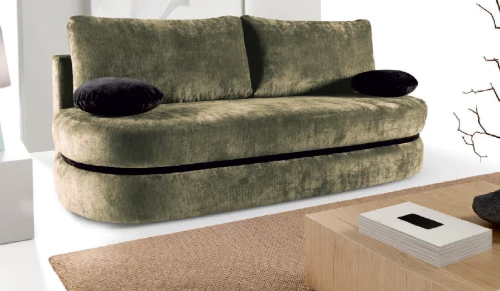 Sofa Viber [LINNEO] z funkcją spania i pojemnikiem na pościel
