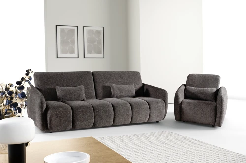 Sofa Kopiko [LINNEO] z funkcją spania i pojemnikiem na pościel