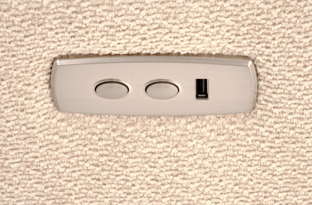 GALEON fotel wypoczynkowy z funkcją elektrycznego rozkładania, beżowy (1p=1szt)